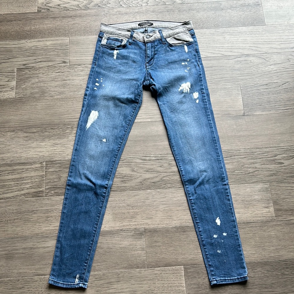 Flying Monkey distressed skinny jeans size 29